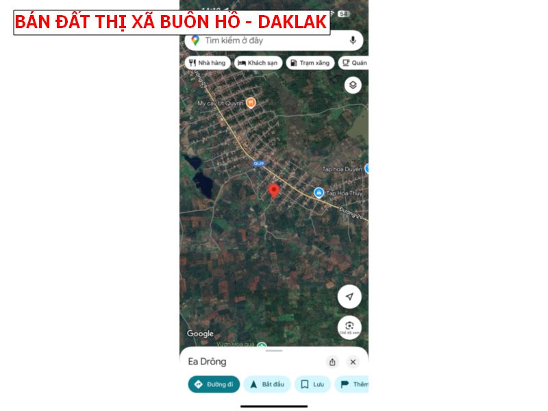 Bán đất Ea Drong, Thị xã Buôn Hồ, Đắk Lắk