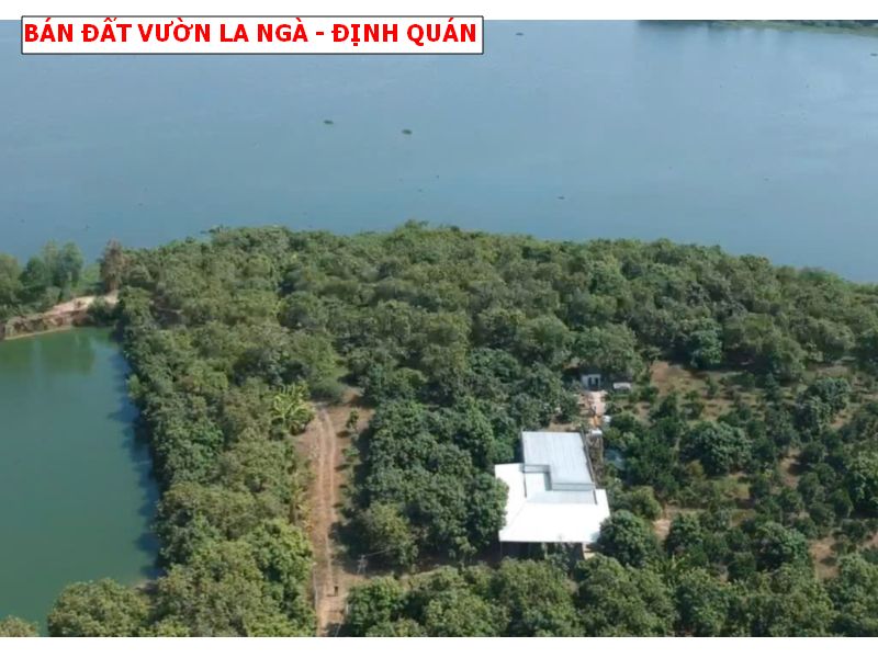 Bán đất vườn La Ngà Định Quán, giáp Hồ Trị An mát mẻ
