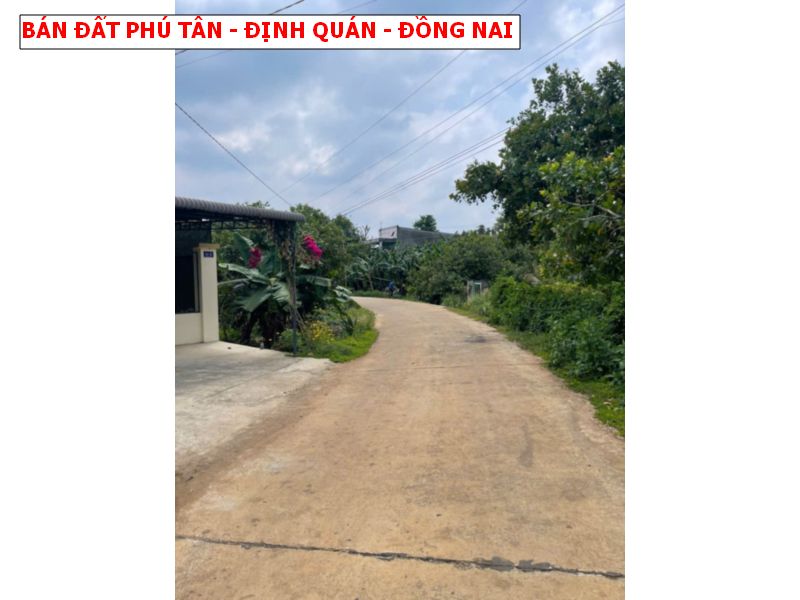 Bán đất Phú Tân – Định Quán, giá chỉ 390tr sổ hồng riêng