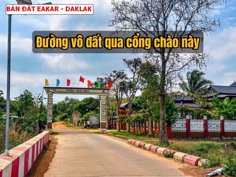 Bán đất Eakar – Daklak giá chỉ 179tr/ lô