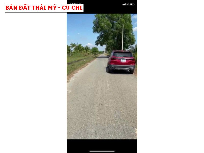 Bán đất Thái Mỹ Củ Chi, mặt tiền nhựa tiện kinh doanh