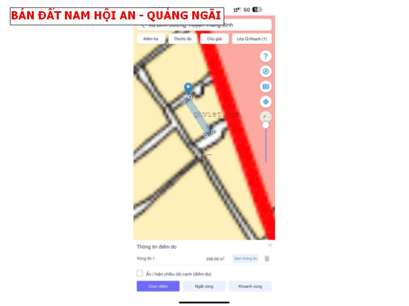 Bán đất ven biển Nam Hội An, Quảng Nam giá chỉ 184tr