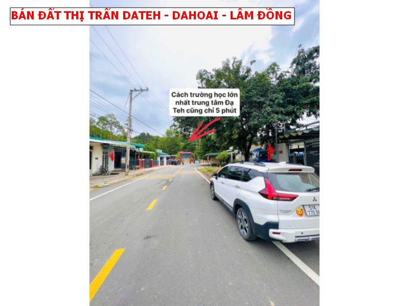 Bán đất thị trấn Dateh – Dahoai – Lâm Đồng, ngang 8 x20 full thổ giá chỉ 299tr