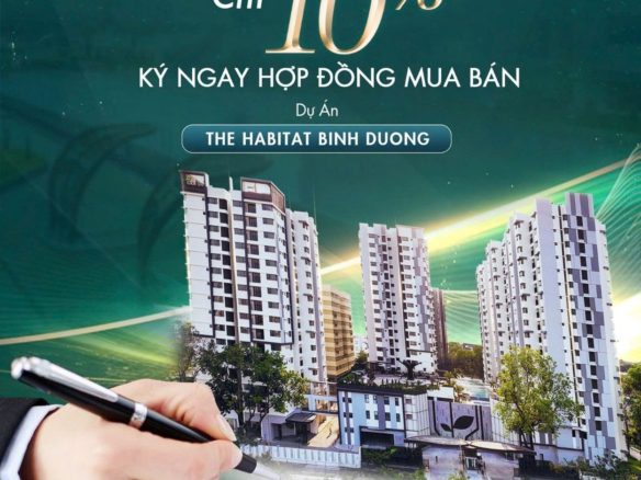 Căn hộ The Habitat Bình Dương, căn hộ đẳng cấp ngay cổng Vsip 1