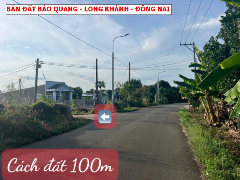 Bán đất vườn Bảo Quang , Long Khánh, đất hồng có thể lên thổ cư