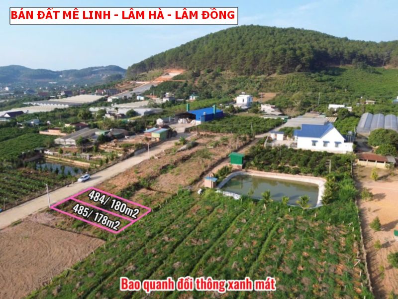 Bán đất Mê Linh – Lâm hà – Lâm Đồng ven Đà Lạt giá tốt