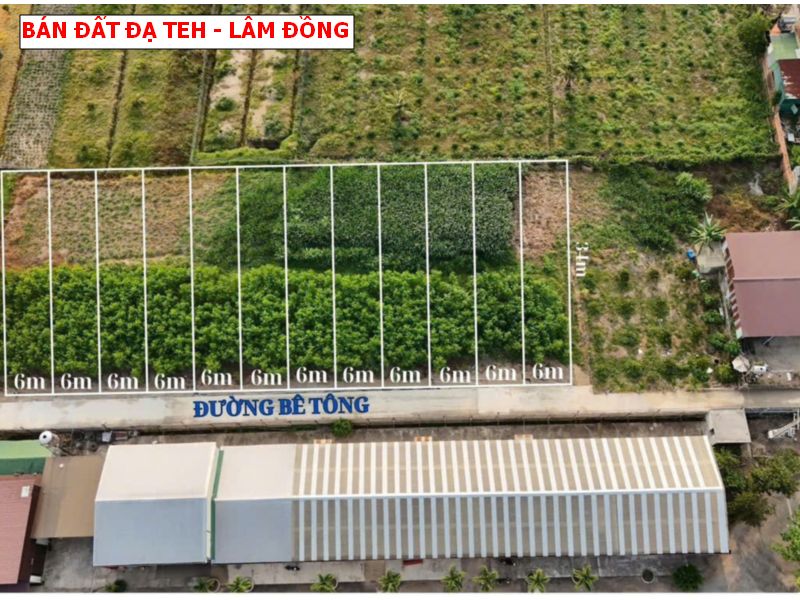 Bán đất Đạ tẻ, Lâm Đồng, vị trí đẹp, sổ sẵn