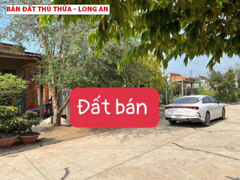 Bán đất Thủ Thừa Long An, giá chỉ 639tr