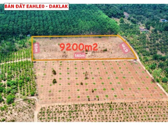 Bán đất Eahleo, Daklak đất 2 mặt tiền siêu đẹp