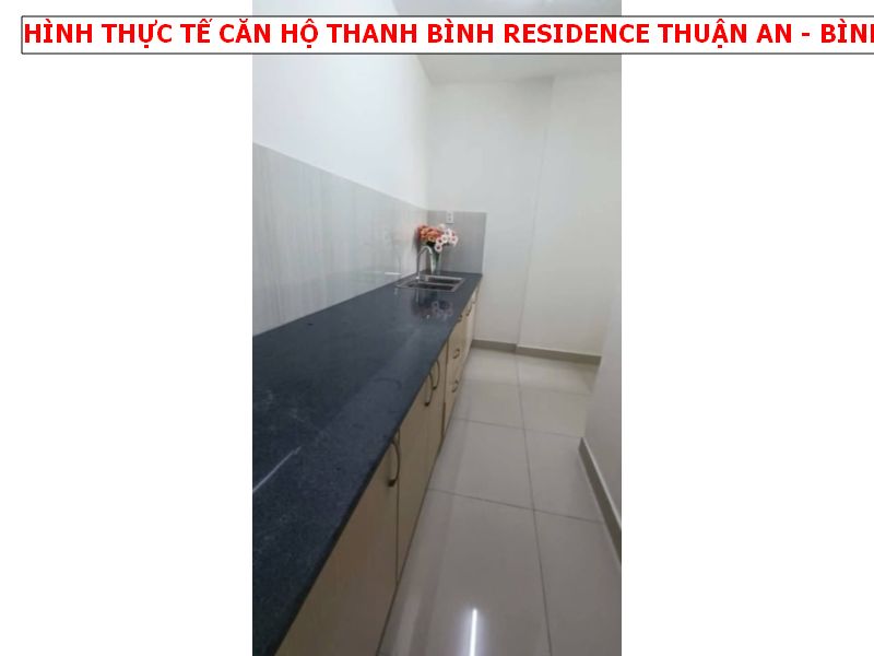 Bán căn hộ Thanh Bình Residence Xã Bình Hòa Thuận An, Bình Dương giá gốc chủ đầu tư, trả chậm 12th không lãi suất