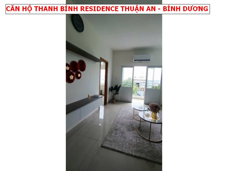 Căn hộ Thanh Bình Residence Thuận An, Bình Dương, giỏ hàng mới nhất tháng 5 – 2025