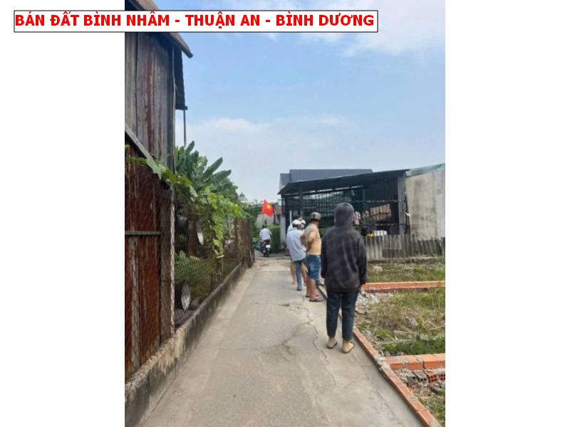 Bán đất Bình Nhâm 40, Thuận An, Bình Dương giá chỉ 1,55 tỷ
