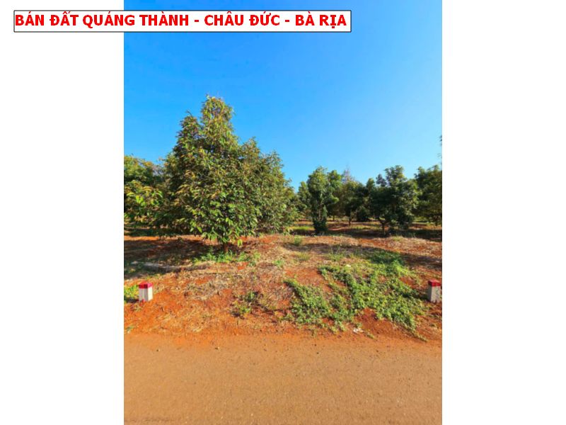 Bán đất Quảng Thành – Châu Đức – Bà Rịa giá chỉ 5xxtr, mặt tiền nhựa siêu đẹp