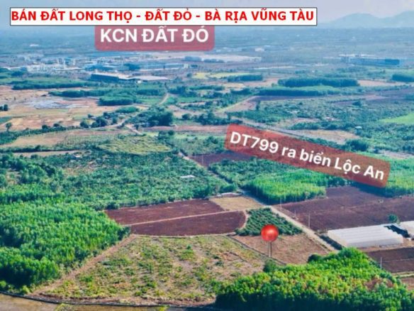 Bán đất tại Đất Đỏ, Bà Rịa Vũng Tàu, sổ hồng riêng giá chỉ 6xxtr