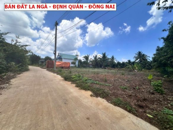 Bán đất La Ngà – Định Quán – Đồng Nai, sổ sẵn giá chỉ 490tr/ lô