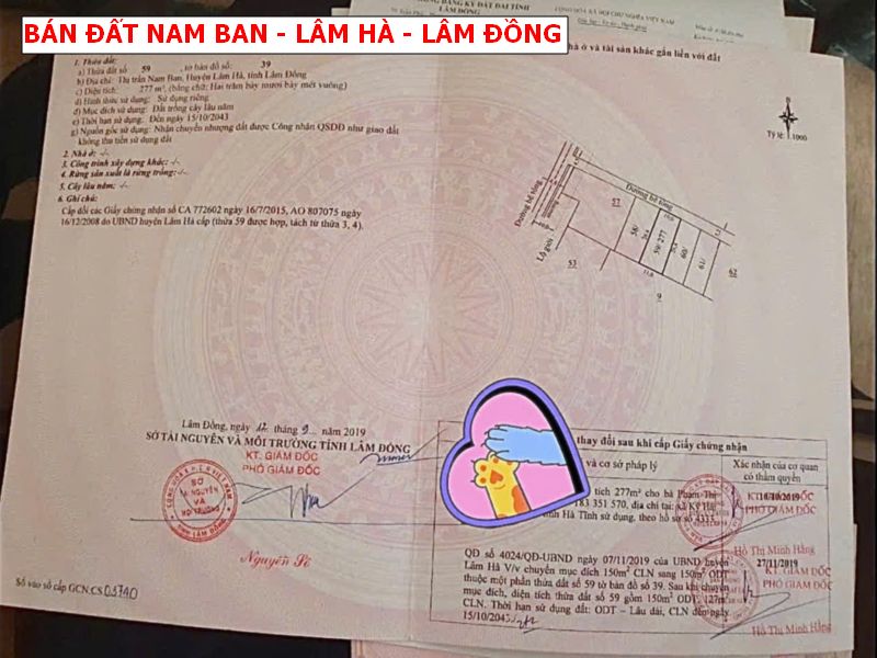 Bán đất thị trấn Nam Ban, Lâm Hà, Lâm Đồng giá tốt