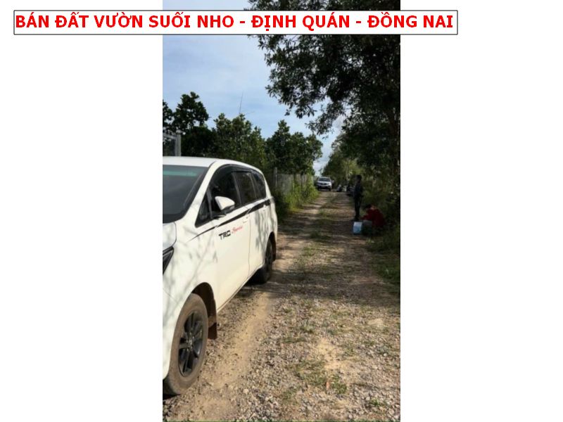 Bán đất vườn Suối Nho – Định Quán giá chỉ 500tr/1000m2