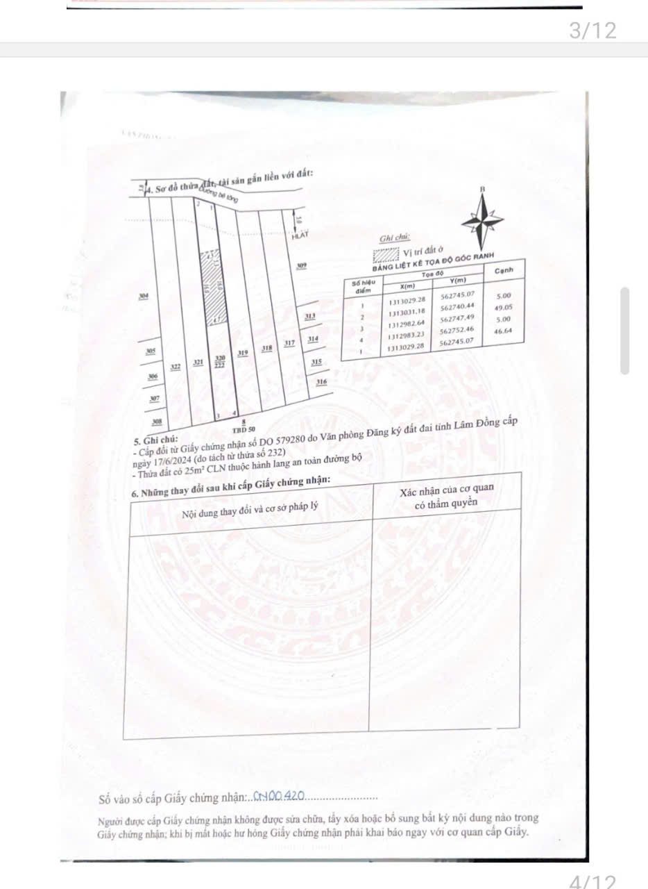 Bán đất Mê Linh, Lâm Hà, Lâm Đồng ven Đà Lạt giá chỉ 550tr