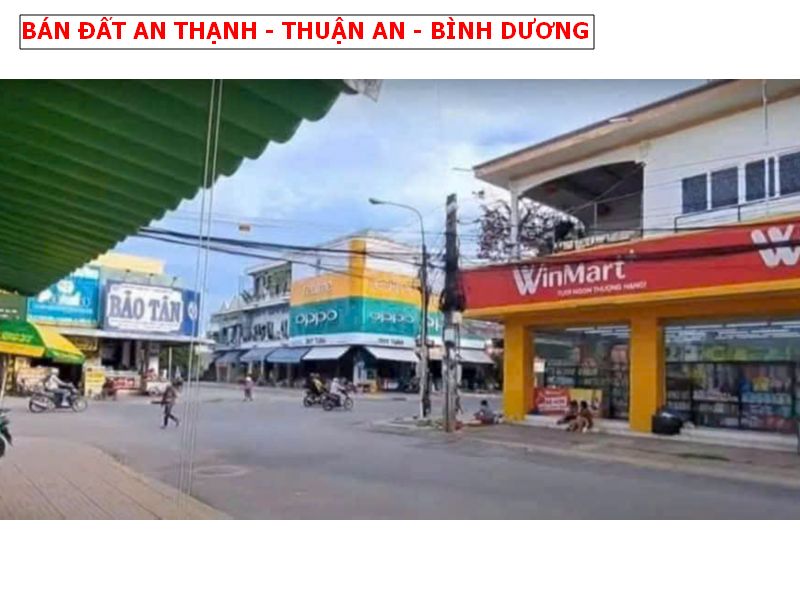 Bán đất An Thạnh – Thuận An, Bình Dương, 100m2 giá chỉ 2,85 tỷ, đường nhựa thông