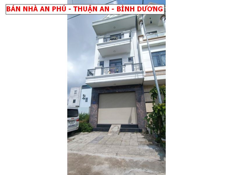 Bán nhà An Phú – Thuận An – Bình Dương, mặt tiền nhựa quy hoạch 30m, giá rẻ hơn hàng xóm 100tr