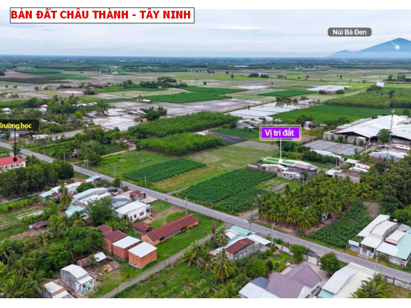 Bán đất Thái Bình, Châu Thành, Tây Ninh giá chỉ 2xxtr