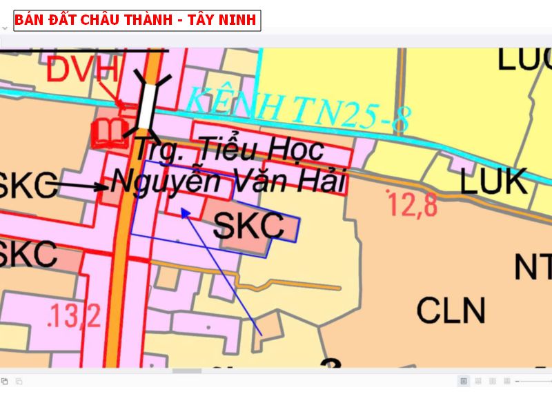 Bán đất Thái Bình, Châu Thành, Tây Ninh giá chỉ 2xxtr