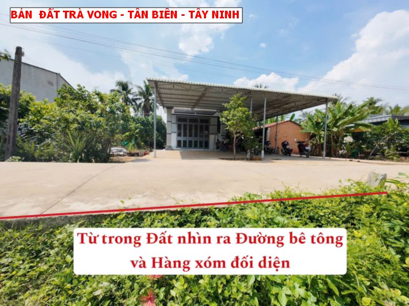 Bán đất Trà Vong – Tân Biên – Tây Ninh gần QL22B giá 319tr