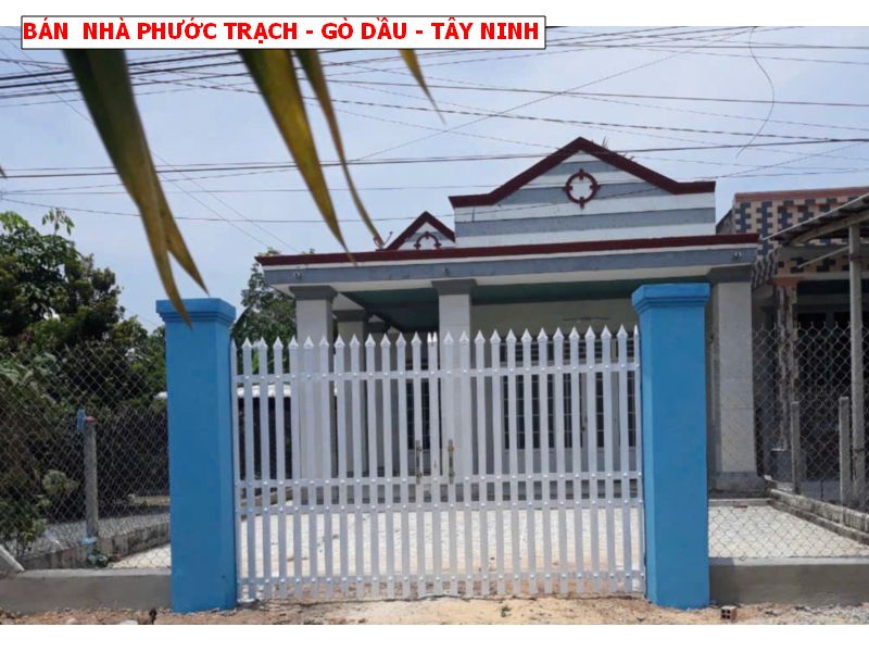 Bán nhà Phước Trạch – Gò Dầu – Tây Ninh, hạ giá 1,8 tỷ chỉ còn 1,45 tỷ