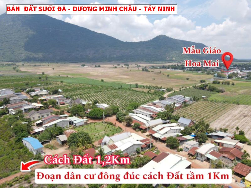 Bán đất vườn Suối Đá – Dương Minh Châu – Tây Ninh chỉ 399tr