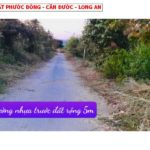 Bán đất Phước Đông, Cần Đước, Long An gần khu công nghiệp Phước Đông