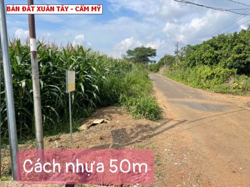 Bán đất Xuân Tây, Cẩm Mỹ giá chỉ 5xxtr/ lô sổ sẵn