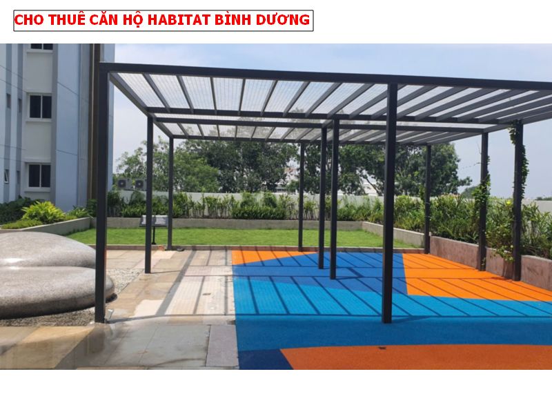 Cho thuê căn hộ The Habitat Bình Dương, nội thất đẹp 2pn giá 9tr