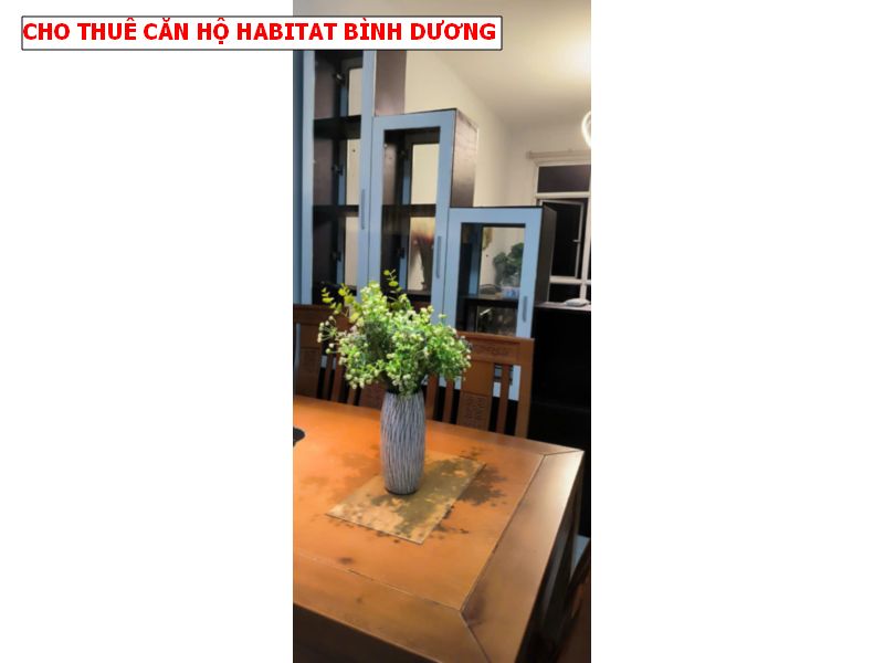 Cho thuê căn hộ Habitat Bình dương giá 8,5tr/ tháng có nội thất