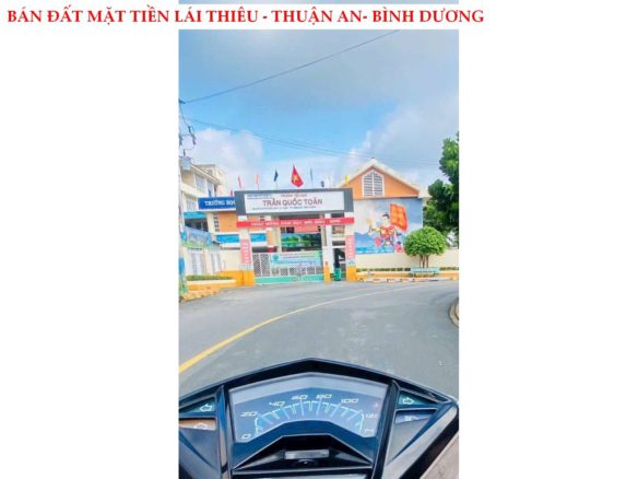 Bán đất mặt tiền đường Lái thiêu- Thuân An – Bình Dương giá tốt