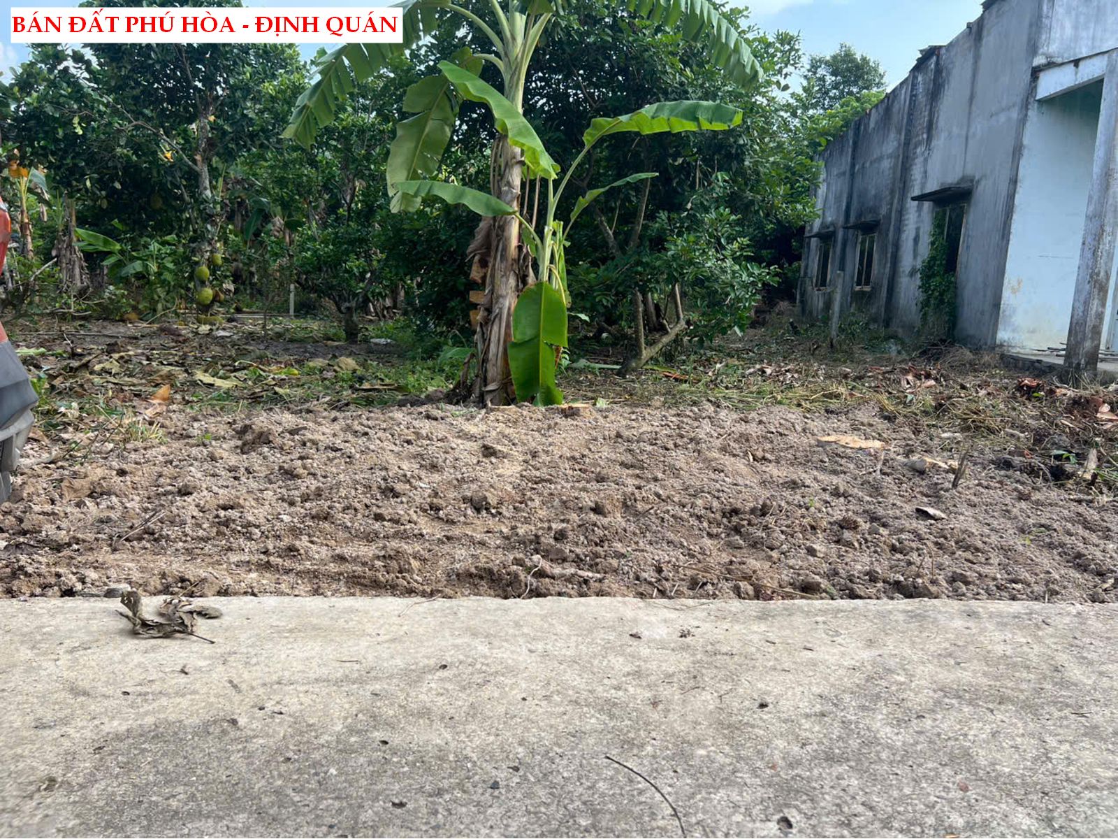 Bán đất Phú Hòa – Định Quán 5 x33 full thổ cư giá chỉ 550tr
