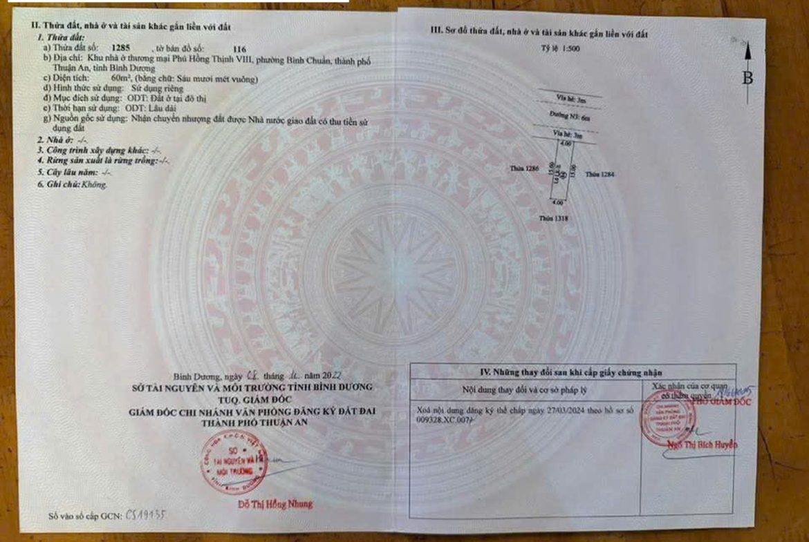 Bán nhà khu dân cư Phú Hồng Thịnh 8 giá tốt