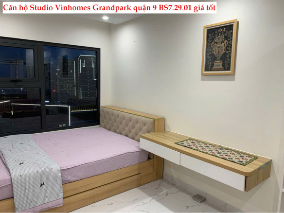 Studio Vinhomes Grand Park – Căn BS7.29.01, nhà trống giá 2.1 tỷ, dễ khai thác – dễ thanh khoản