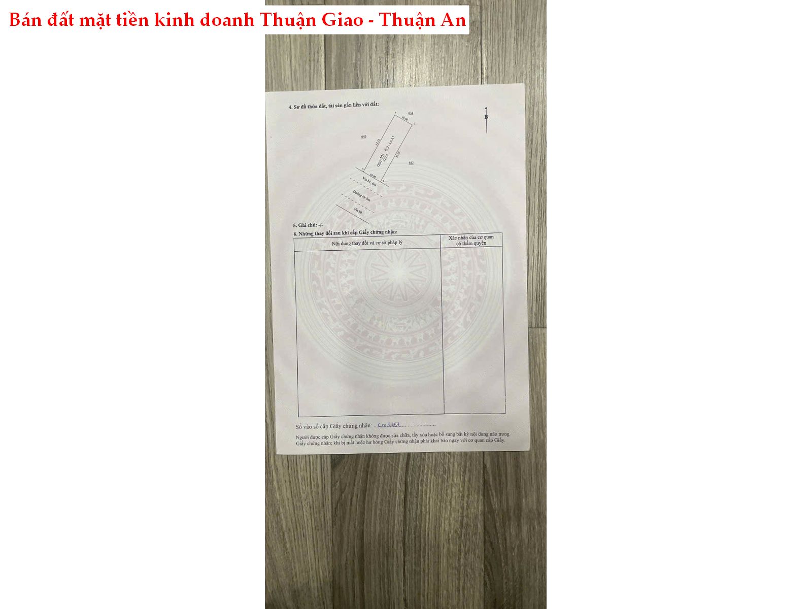 15873437785211811621 Bán đất mặt tiền kinh doanh vị trí đẹp tại Thuận Giao, Thuận An, Bình Dương