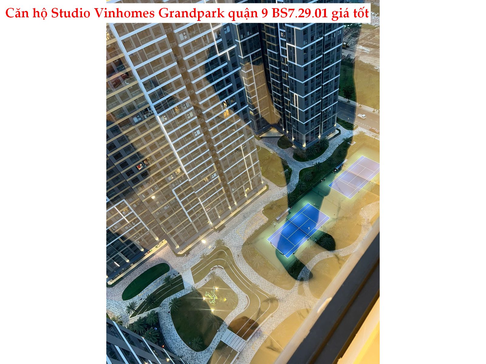 Studio Vinhomes Grand Park – Căn BS7.29.01, nhà trống giá 2.1 tỷ, dễ khai thác – dễ thanh khoản