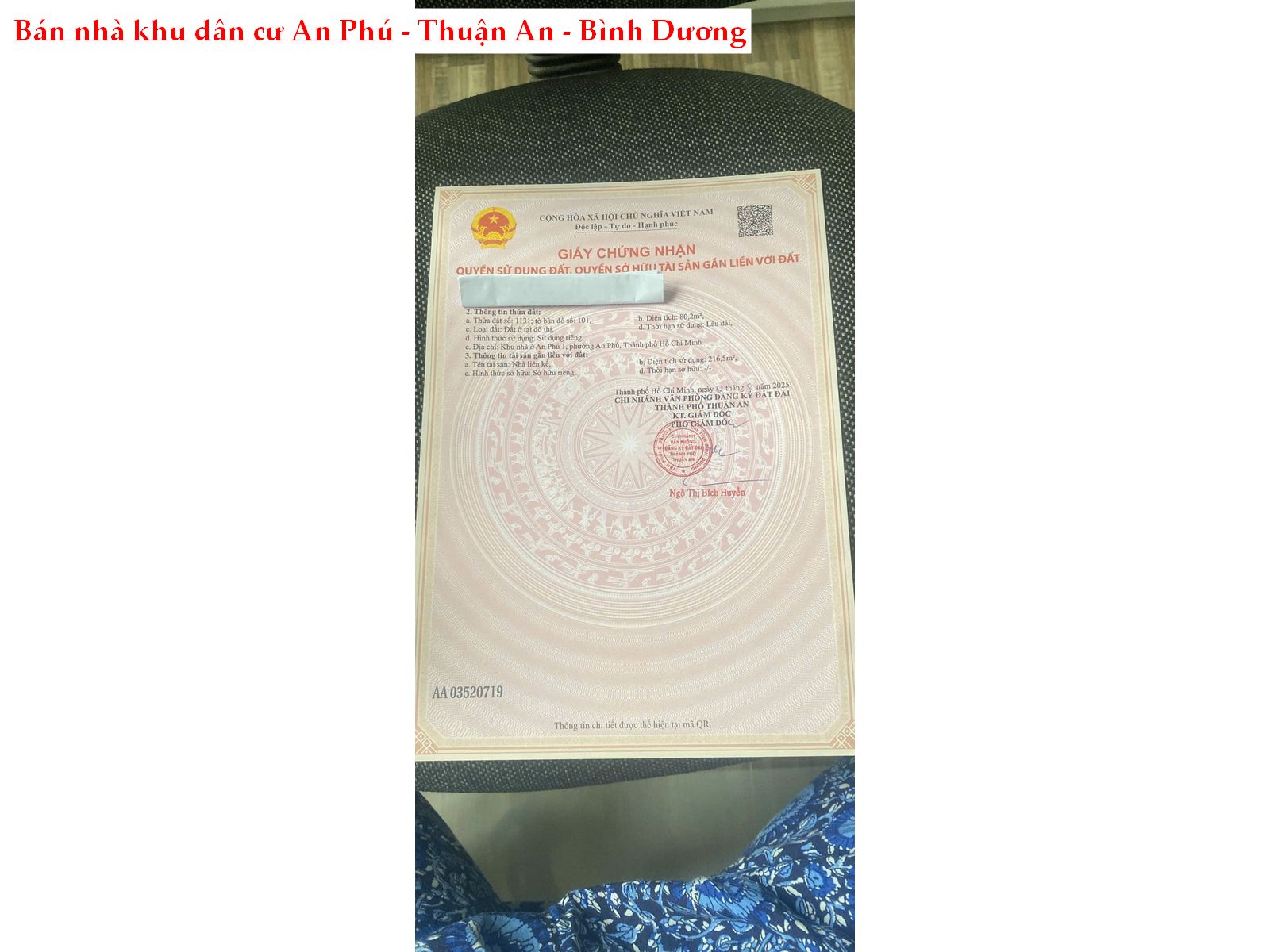 Bán nhà mặt tiền kinh doanh Khu dân cư An Phú – Thuận An, nhà 1 trệt 2 lầu tiện kinh doanh