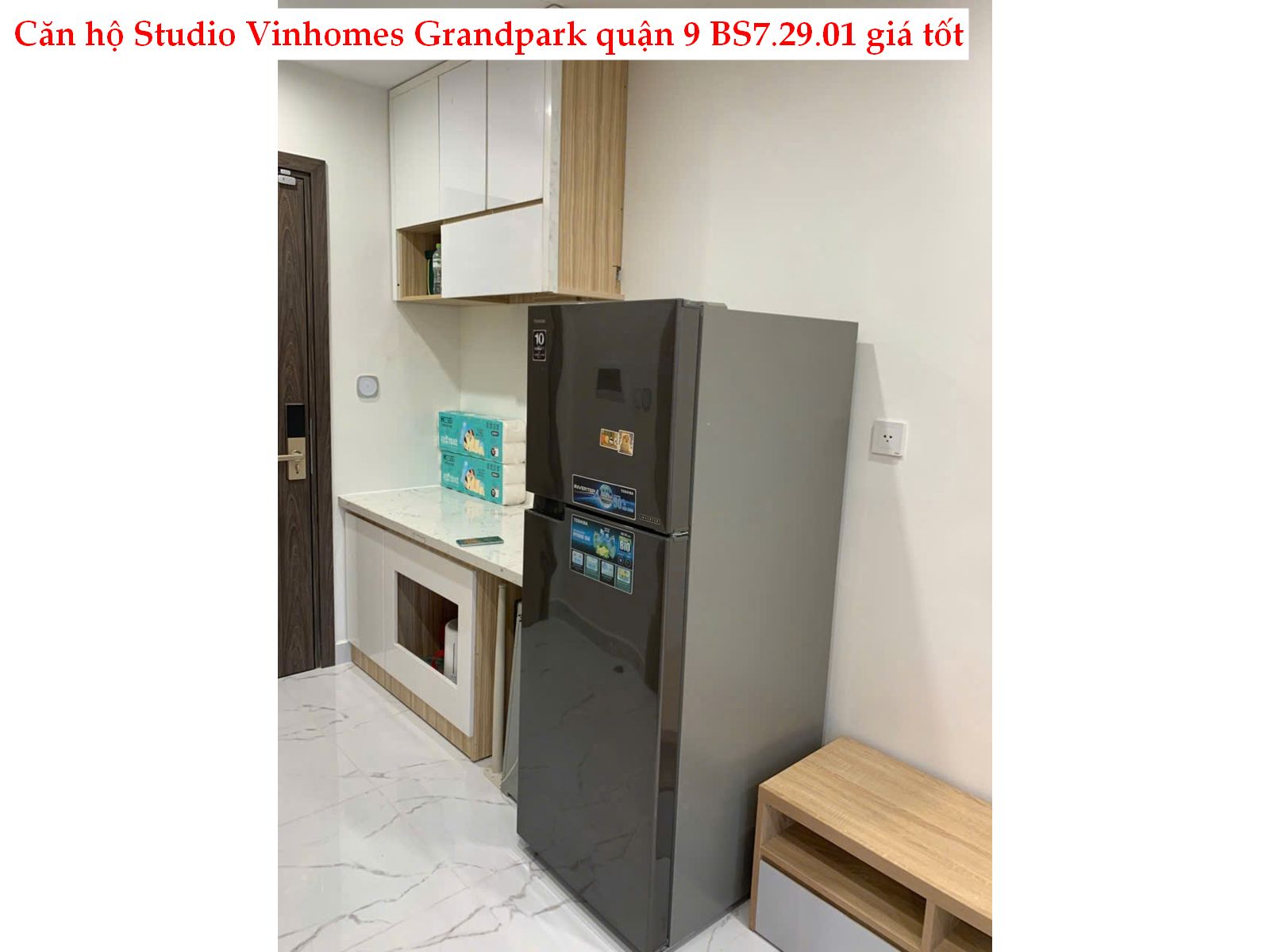 Studio Vinhomes Grand Park – Căn BS7.29.01, nhà trống giá 2.1 tỷ, dễ khai thác – dễ thanh khoản