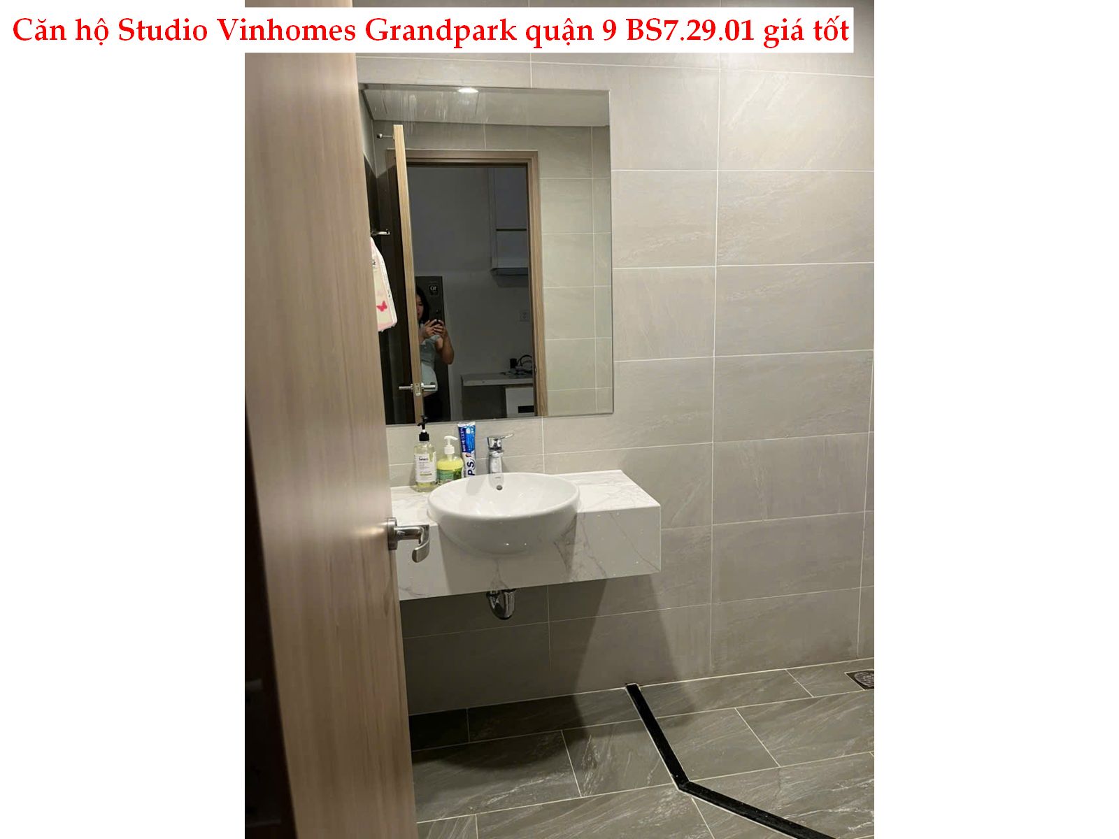 Studio Vinhomes Grand Park – Căn BS7.29.01, nhà trống giá 2.1 tỷ, dễ khai thác – dễ thanh khoản
