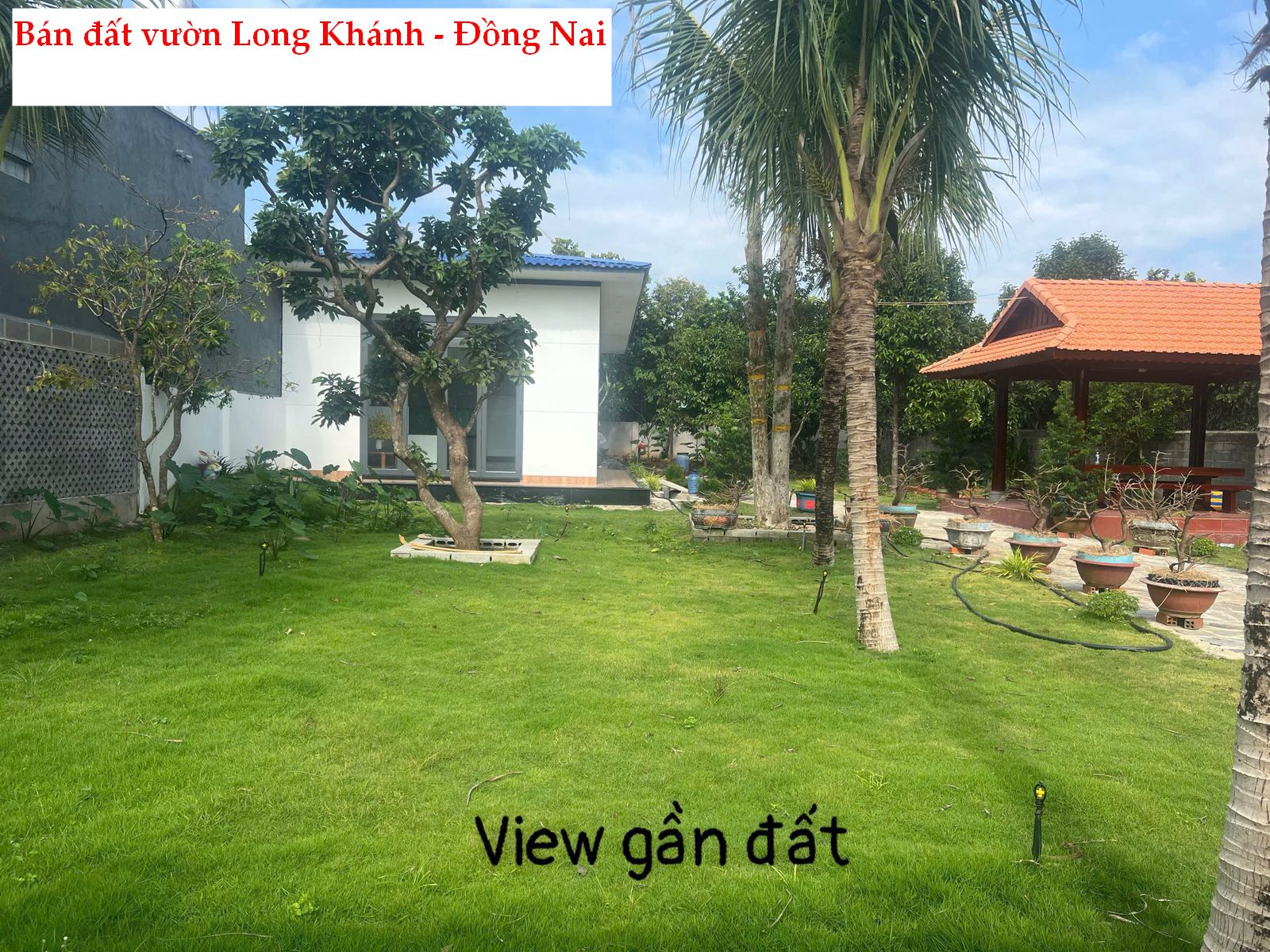 Bán đất vườn 1000m2 Bảo Vinh Long Khánh Đồng Nai – view đẹp, đã rào B40, giá 1.1 tỷ