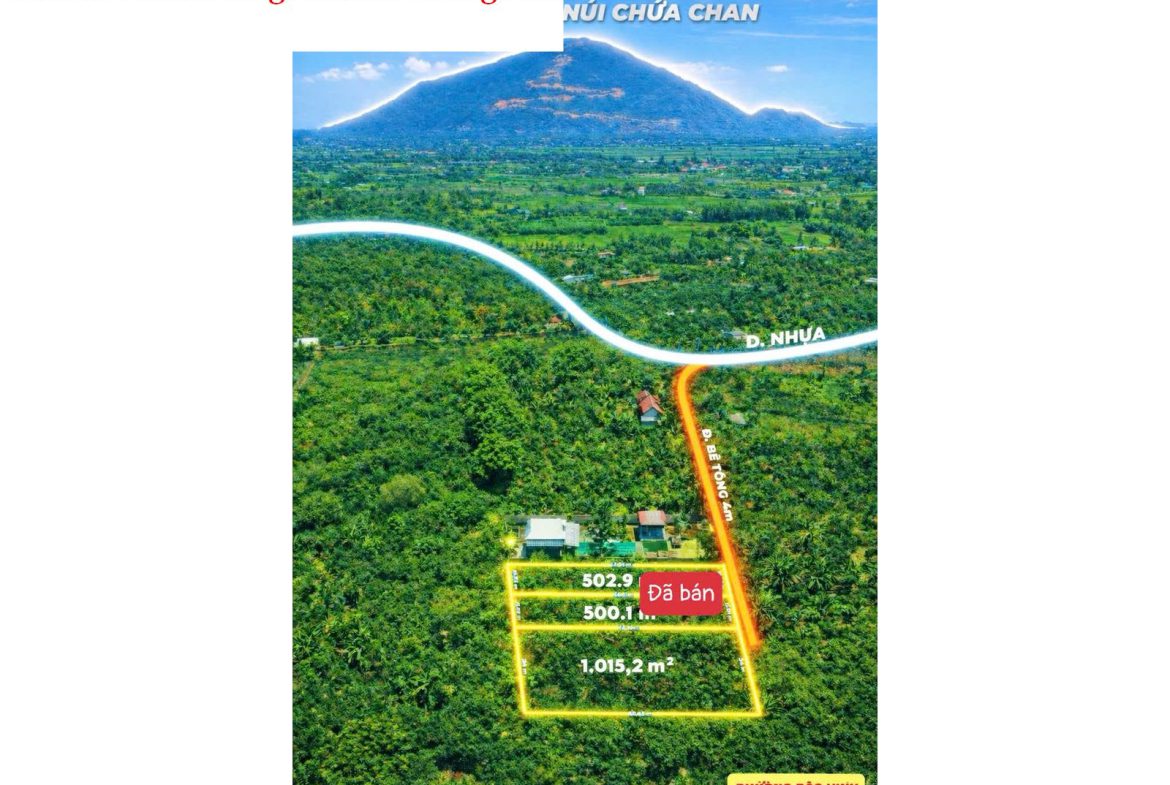 Bán đất vườn 1000m2 Bảo Vinh Long Khánh Đồng Nai – view đẹp, đã rào B40, giá 1.1 tỷ