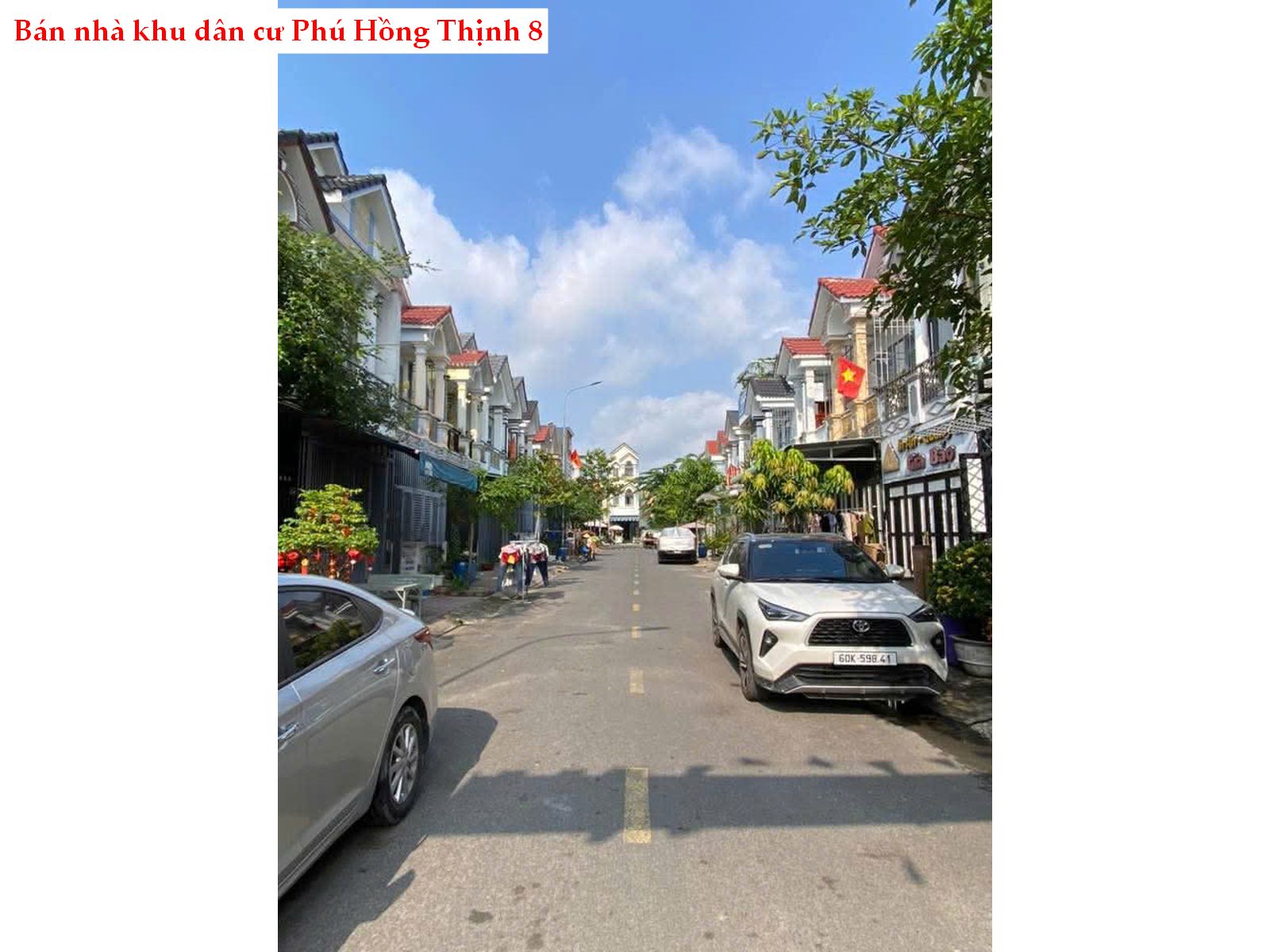 Bán nhà khu dân cư Phú Hồng Thịnh 8 giá tốt