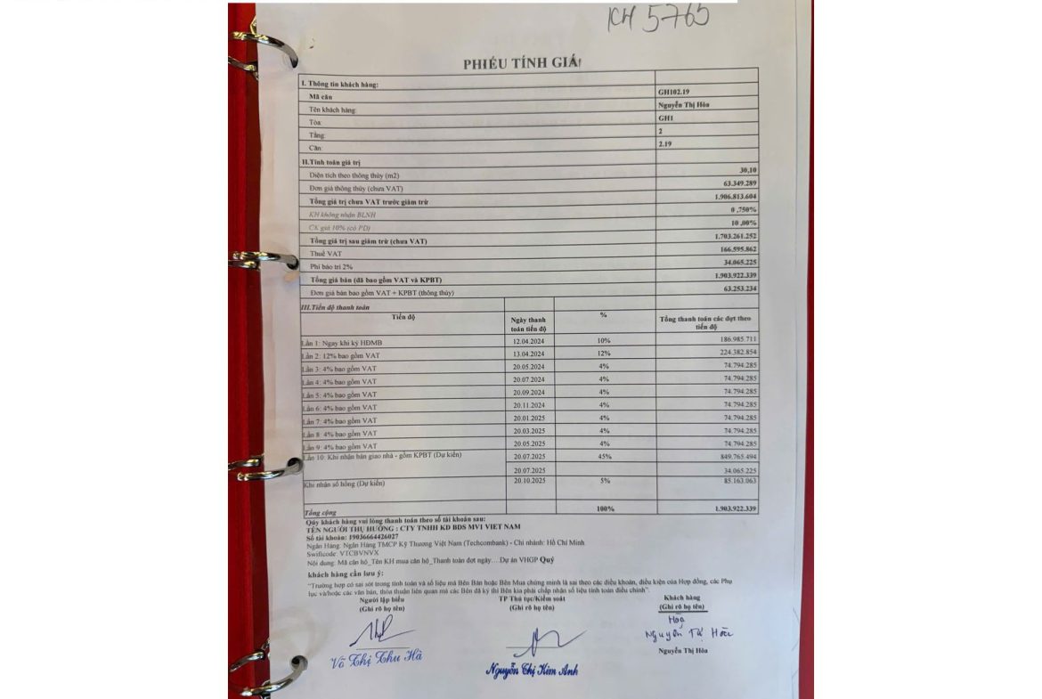 Bán căn hộ Studio tại Vinhomes Grandpark quận 9 – Phân Khu Gloryheigh giá tốt
