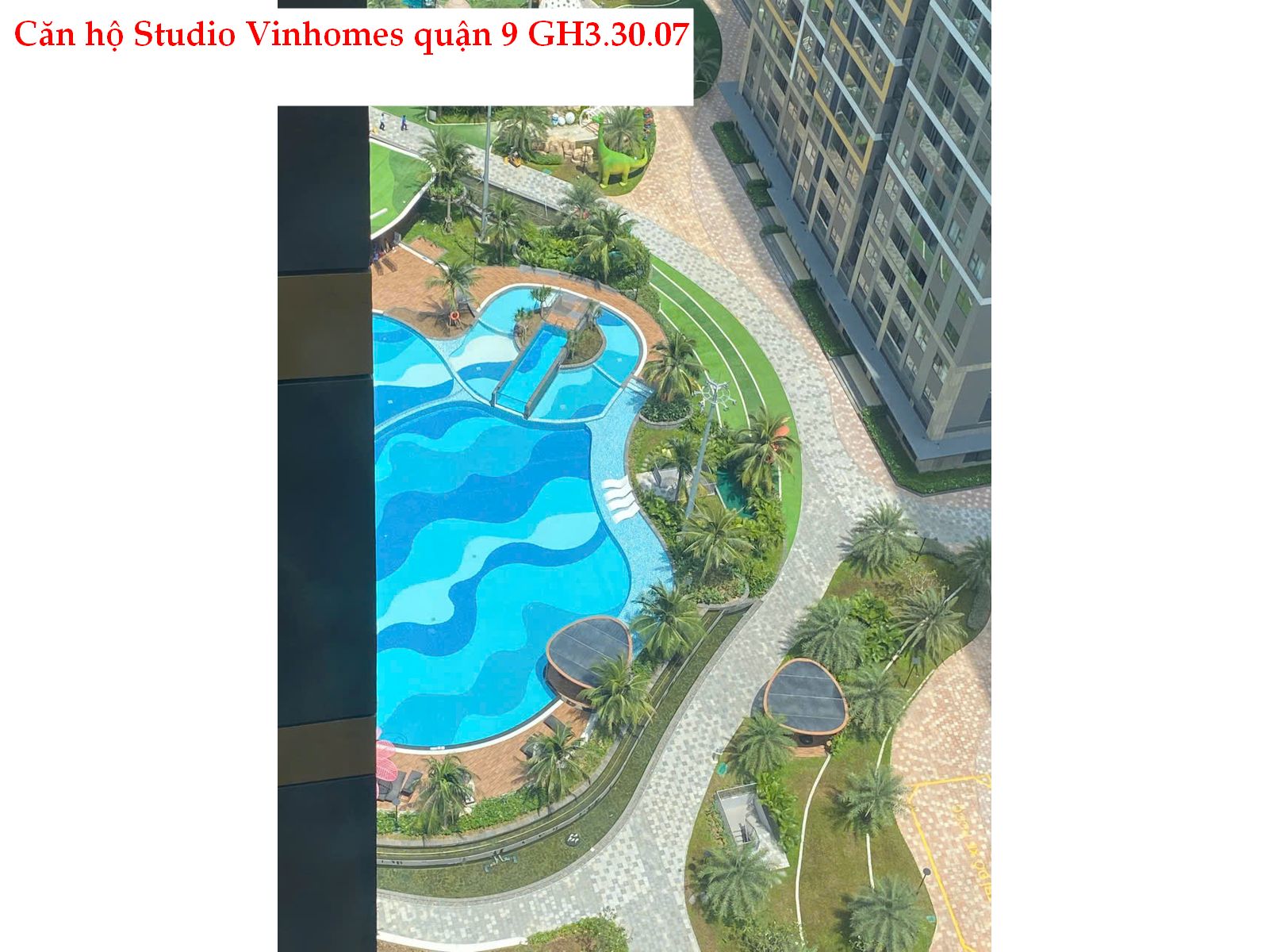 Bán nhanh căn Studio Vinhomes Grand Park – Mã GH3.30.07, giá 2.2 tỷ, ưu tiên khách thanh toán nhanh