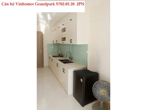 Bán căn 2PN Origami Vinhomes Grand Park – Mã S702.03.28, nội thất gỗ đẹp, nhà trống, giá 3.1 tỷ