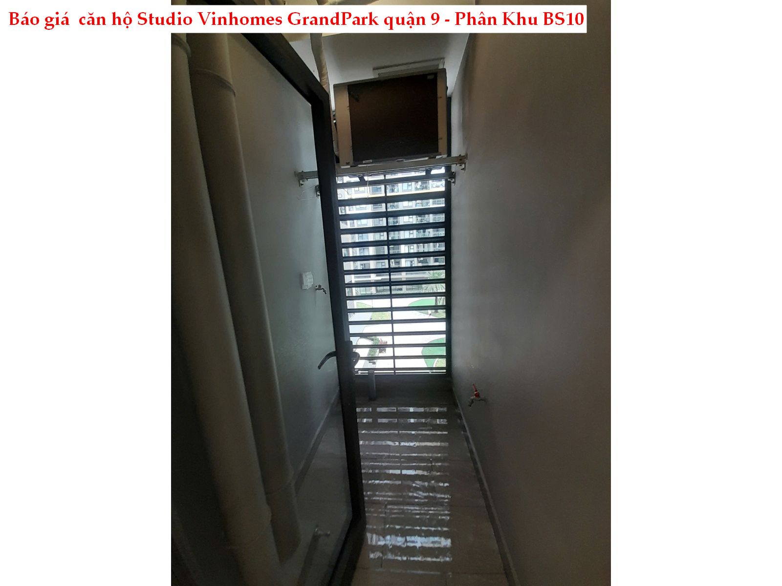 Căn hộ Studio Phân khu BS 10 tại Vinhomes Grandpark giá tốt