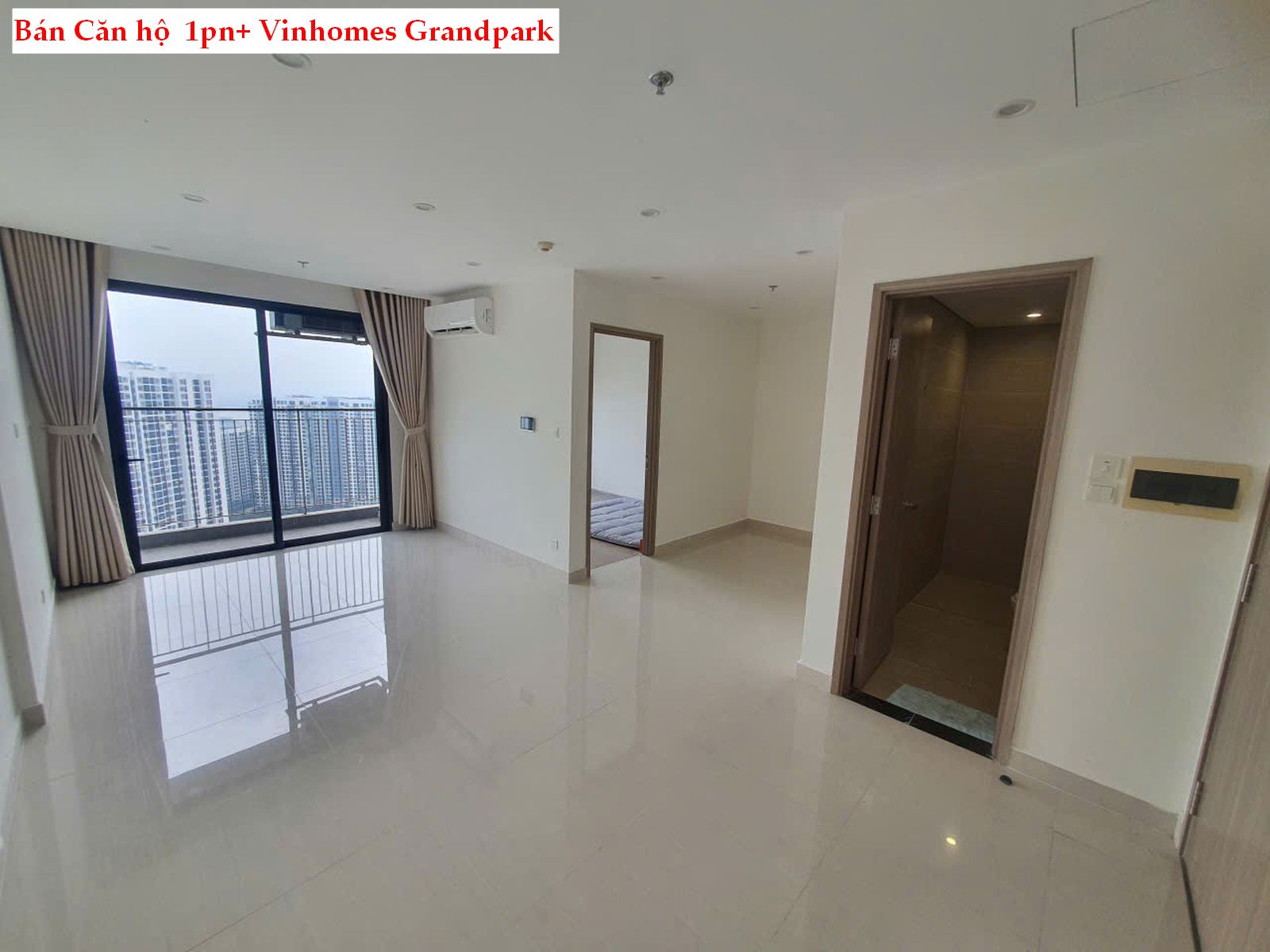 Bán căn hộ 1PN+ Vinhomes Grandpark quận 9 giá tốt